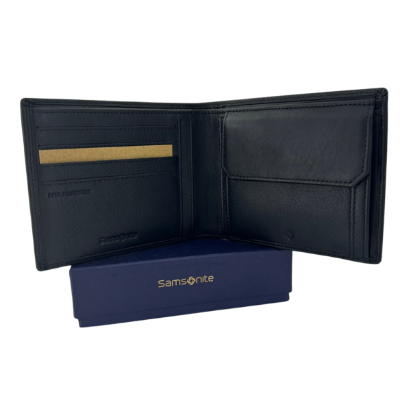 Samsonite wallet with engraving